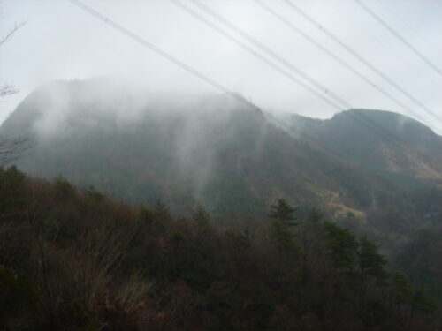 雁股山山頂からの景色