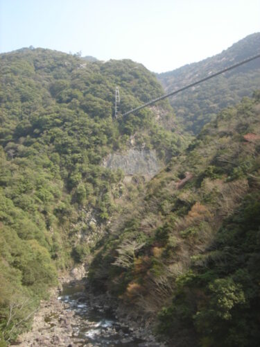 Dsc03389 綾渓谷の大吊り橋