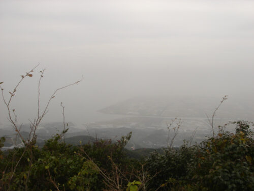 二ノ岳から眺める玉名市