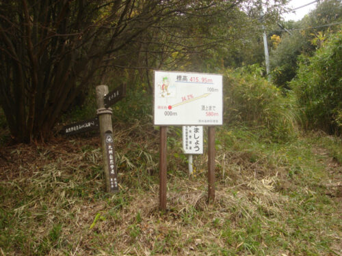 金峰山からの下り