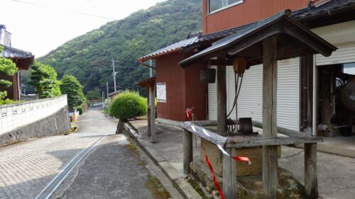 旧茶屋跡の井戸