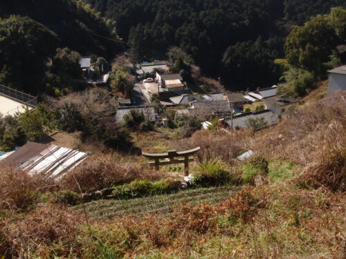 旧日見トンネルの上付近
