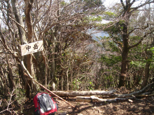 Dsc09652 中岳 1000m
