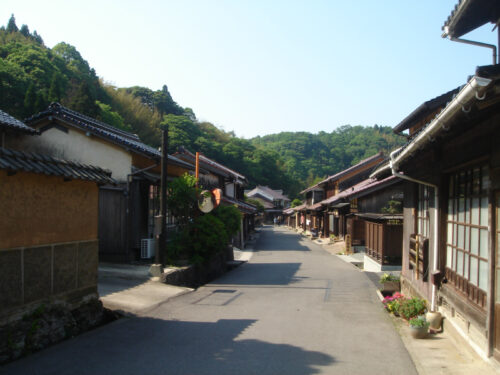大森の町並み