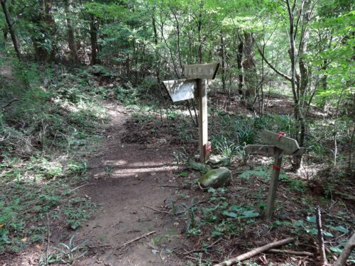 Dsc04926 白糸の滝への 道しるべ