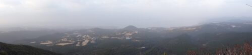 坊岩からのパノラマ