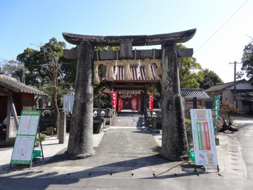 肥前鳥居の香椎神社