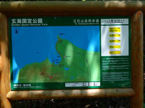Dsc03658 立石山自然歩道案内板