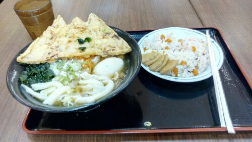 富士吉田うどんとまぜごはん