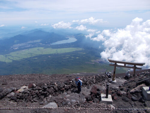 Dscn0074 吉田口ルートからの登山道