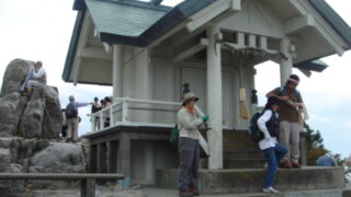 宝満山山頂　829ｍ