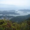 三角岳から見る　三角港