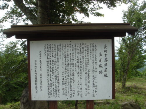 長尾城跡