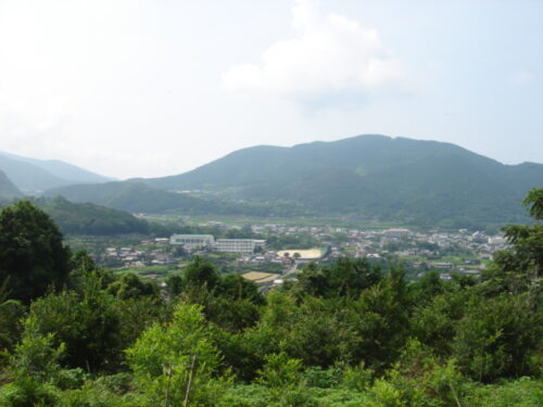 Dsc01852 千々石の町を望む