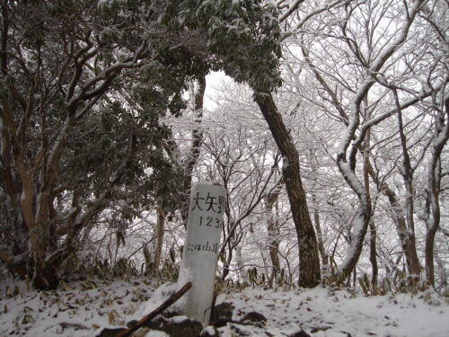 Dsc09107 大矢野岳山頂