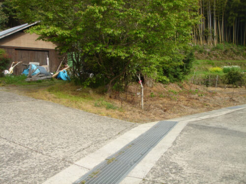 町道の分岐