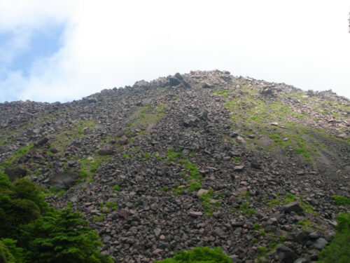 Dsc00925 霧氷沢から見る平成新山