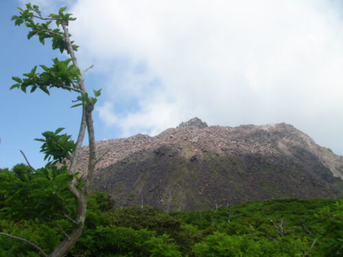Dsc00929 立岩の峰付近から見る平成新山