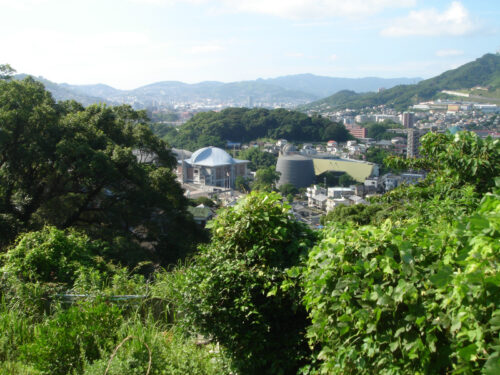 県立総合体育館と科学館