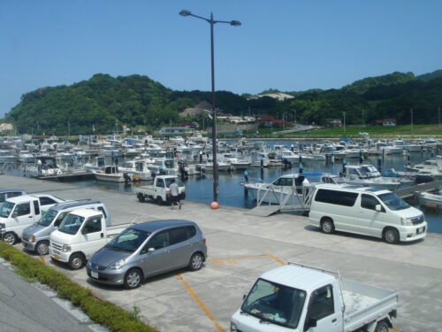 佐陀川の船着き場