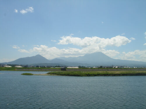Dsc01514 伯耆大山と日野川