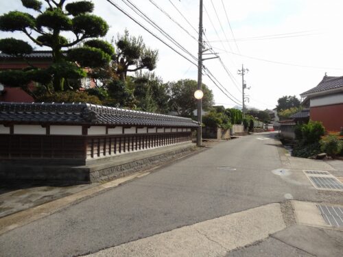 城下町跡