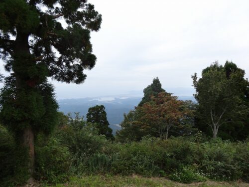 Dsc00393 頂上から見る 湖山池