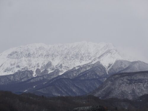 雪の大山