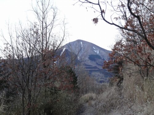 地蔵原から見る涌蓋山