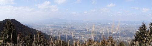 Dsc014131 山頂付近から望む、筑紫平野
