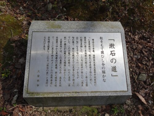 漱石の道