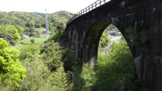 松浦鉄道の高架橋　