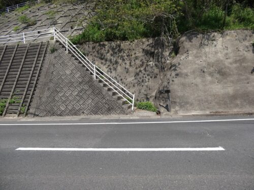 市道に合流