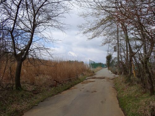 山梨県山中湖村へ入る