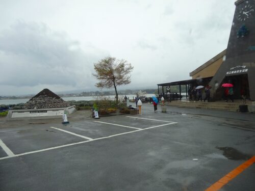 河口湖駅から遊覧バス