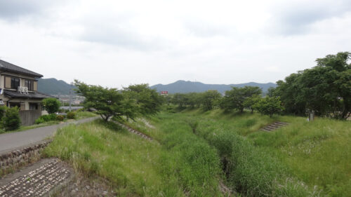 大安寺川沿い
