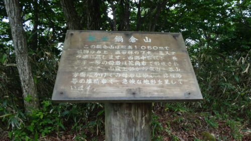 Dsc07317 鍋倉山山頂 1050m