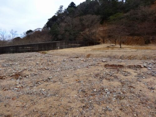 湯森谷林道の終点