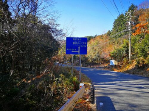 朝明川沿い
