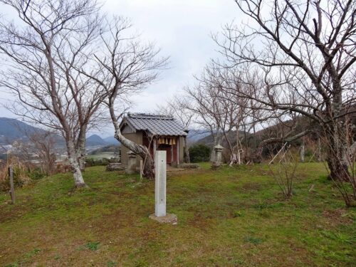 松尾神社から望む富士山