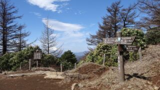 姫次から眺める富士山