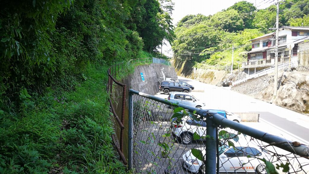 入船町からの登山口