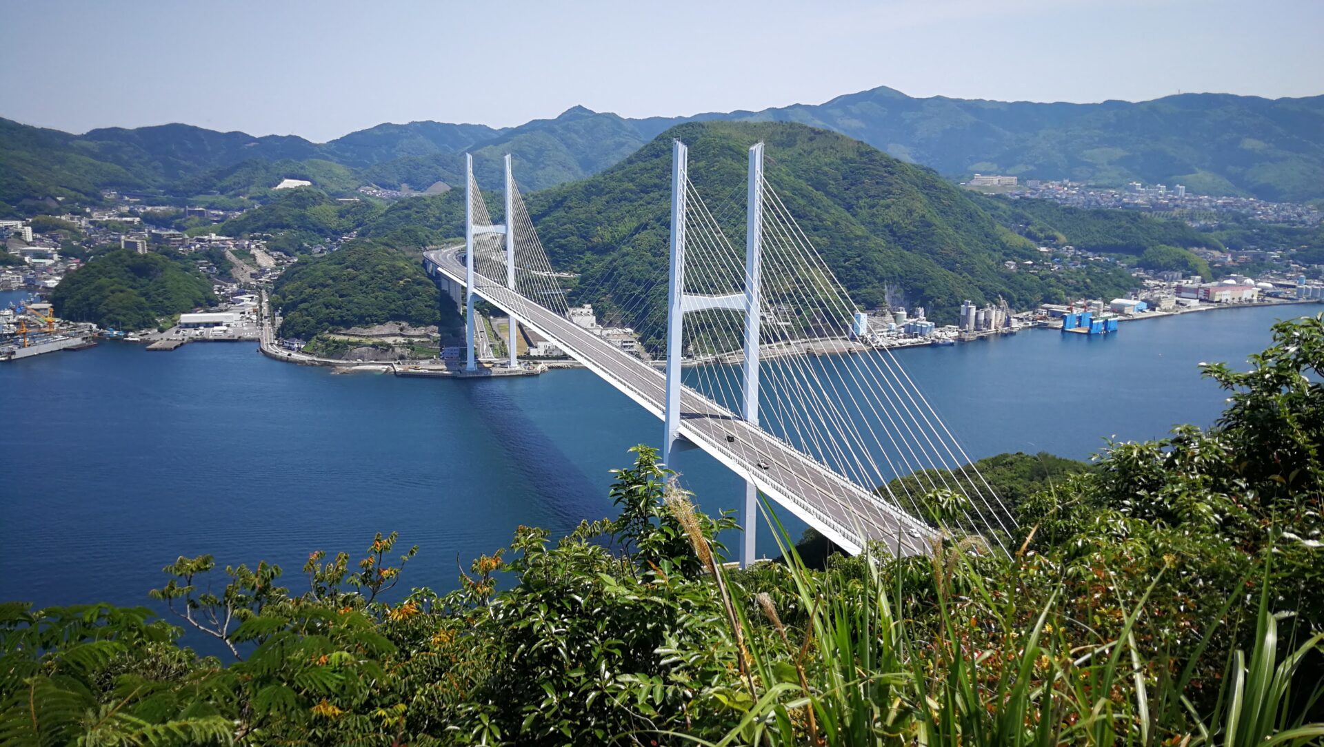 天門峰からの女神大橋