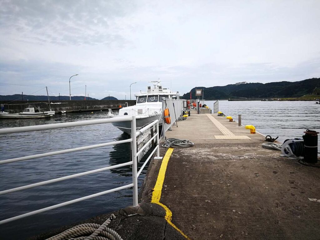 友ヶ島汽船桟橋