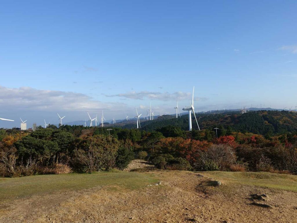 青山高原三角点