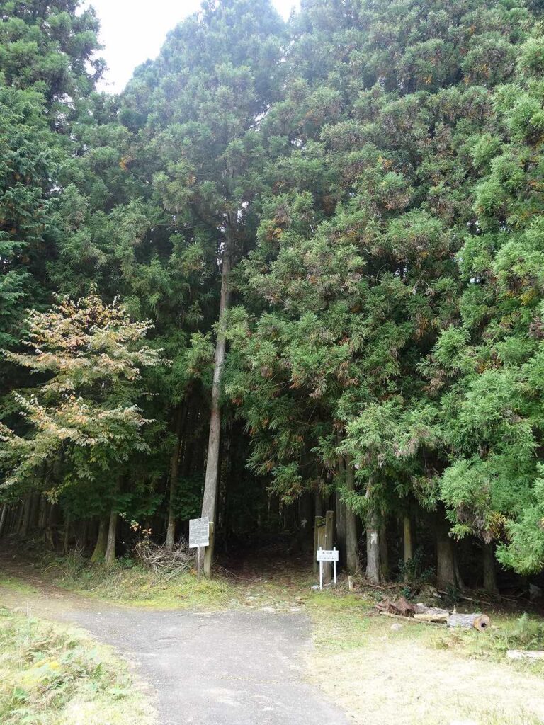 亀山峠登山口