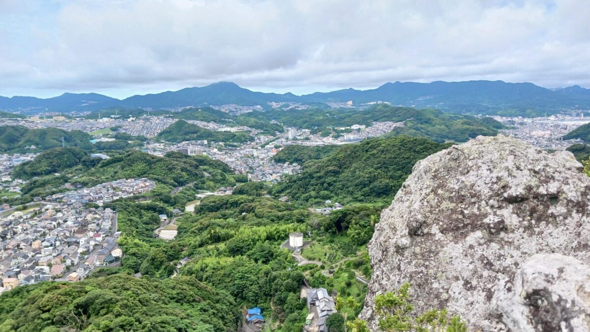 稗ノ岳からの眺望