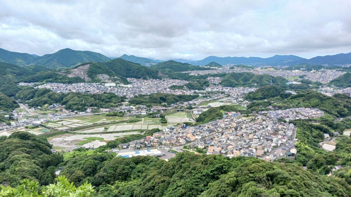 稗ノ岳からの眺望