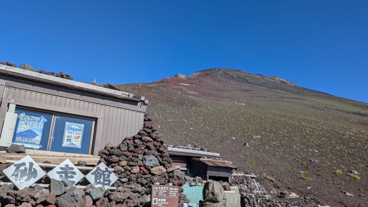 七合五勺 3090m 砂走館