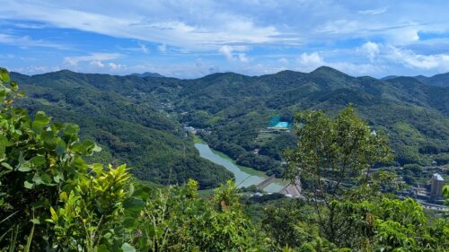 山頂からの眺め